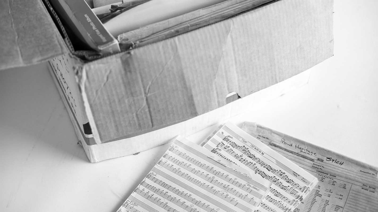 Sample image of music scores